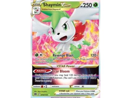 BRS 014/172 Shaymin VSTAR - Brilliant Stars