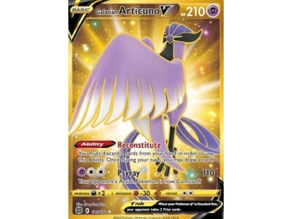 BRS 181/172 Galarian Articuno V - Brilliant Stars