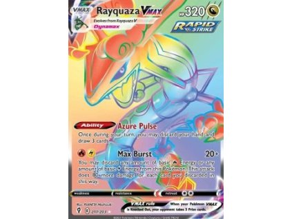 EVS 217/203 Rayquaza VMAX - Evolving Skies