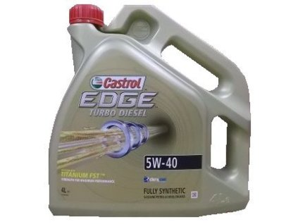 Castrol EDGE TURBO DIESEL 5W-40  4L