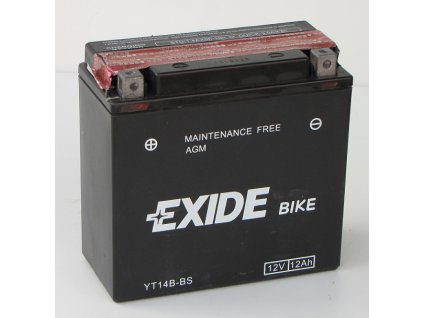 Motobatéria Exide Bike AGM  ET14B-BS 12V 12Ah