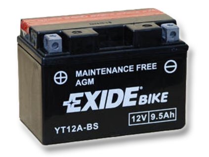 Motobatéria Exide Bike AGM  ET12A-BS 12V 9.5Ah
