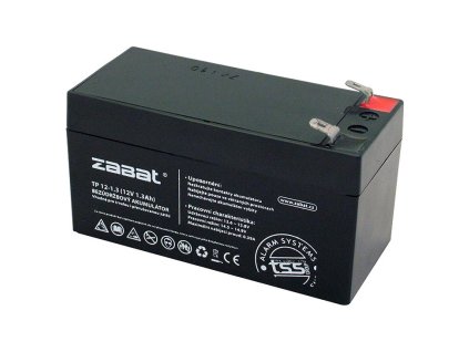 Akumulátor 12 V - 1.3Ah ZABAT TP 12-1.3