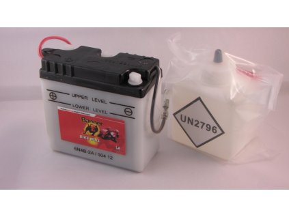 Motobatéria Banner Bike Bull 00412 6N4B-2A 6V 4Ah