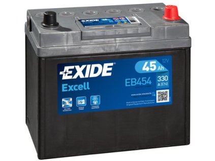 Autobatéria Exide Excell EB454 12V 45Ah 330A