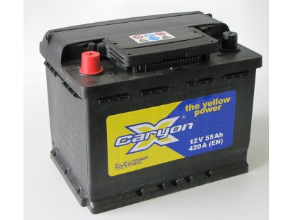 Autobatéria Caryon 12V 55Ah 420A Ľavá