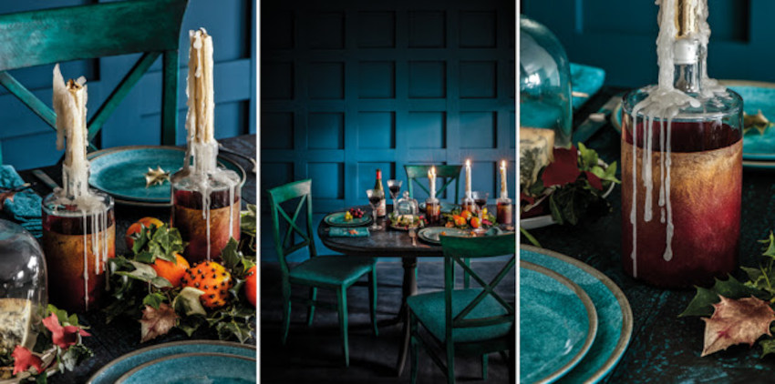 Inšpirácia na dekorovanie vianočného stola