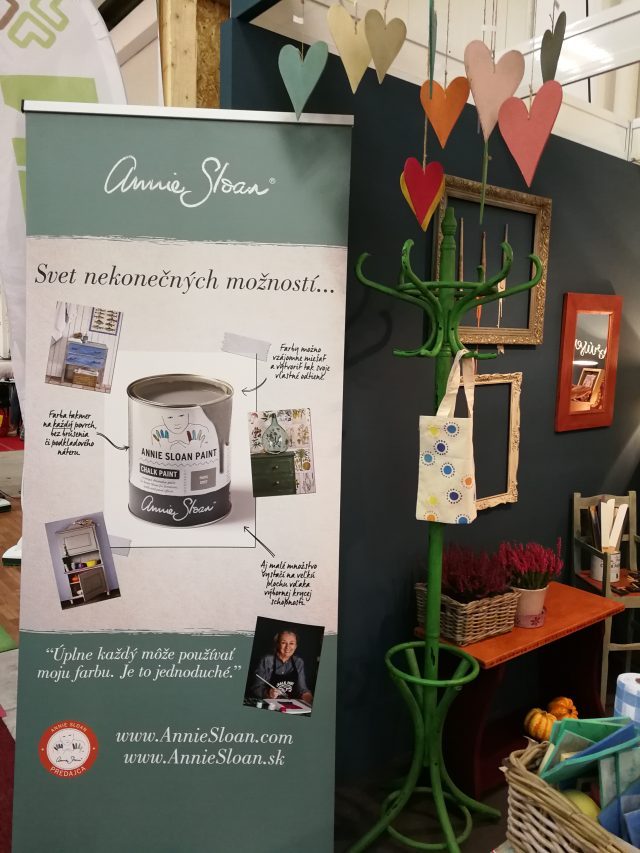Výsuvný banner Annie Sloan.