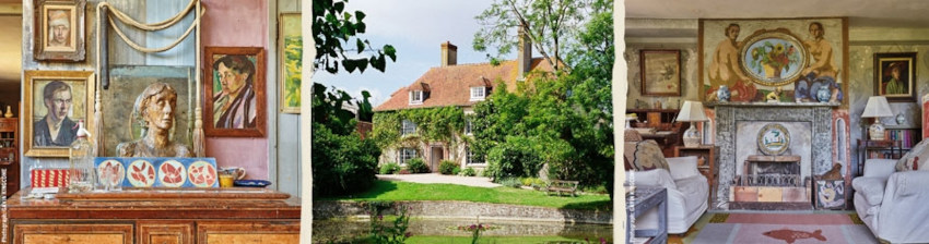 Charleston anglický statok, ktorý sa nachádza na vidieku v Sussexe.