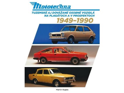 Mototechna - Tuzemská i dovážená osobní vozidla na plakátech a v prospektech 1949-1990