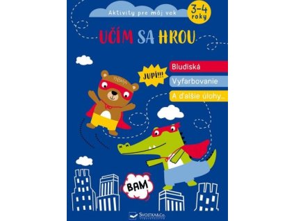 Bludiská, vyfarbovanie a ďalšie úlohy - učím sa hrou