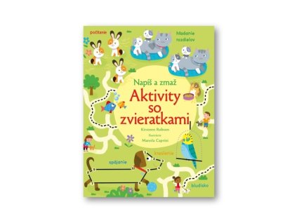 Napíš a zmaž Aktivity so zvieratkami