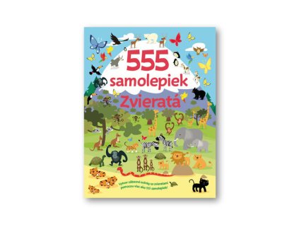 555 samolepiek Zvieratá