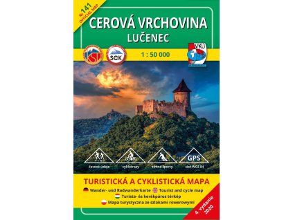 Cerová vrchovina - Lučenec 1:50 000 (4.vydanie)