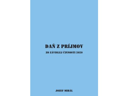 Daň z príjmov zo závislej činnosti 2020