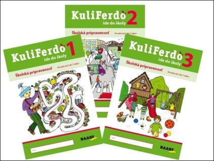 Kuliferdo ide do školy (komplet 1 - 3)