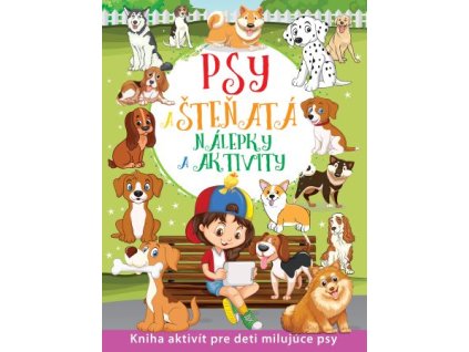 Psy a šteňatá - nálepky a aktivity
