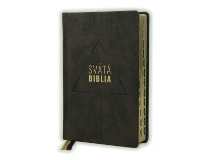 Svätá biblia - Roháčkov preklad (2020) s indexami, t.v., tmavohnedá