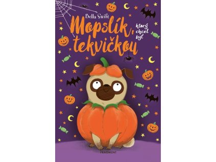 Mopslík, ktorý chcel byť tekvičkou