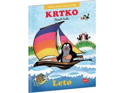 KRTKO a LETO - kniha samolepiek