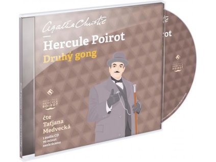 Hercule Poirot - Druhý gong - 1audio CD (čte Taťjana Medvecká)