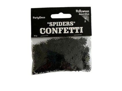 Konfety - pavouci, 15g - Halloween