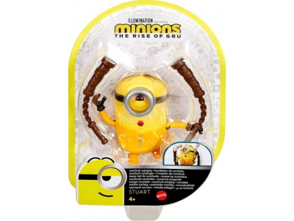 Mattel - Minions The Rise Of Gru Nunchuck Swinging Stuart / od Assort
