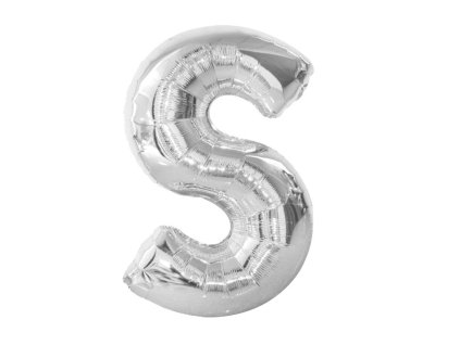 Balón foliový písmeno "S"  102 cm