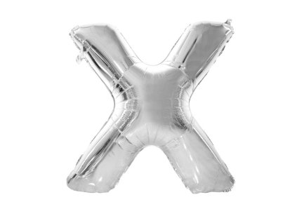 Balón foliový písmeno "X"  102 cm
