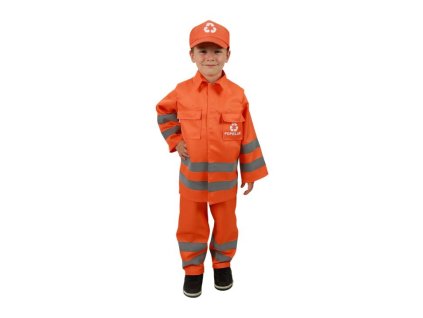Kostým popelář - vel. L (EKO)