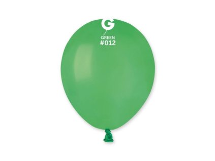 Balónek latexový MINI - 13 cm – Zelený -  1 KS