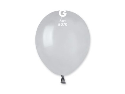 Balónek latexový MINI - 13 cm – Šedý 1 KS