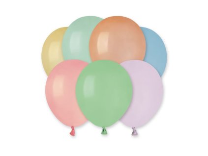Balónek latexový MINI - 13 cm – MAKRONKY MIX  1 KS