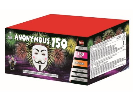 Ohňostroj - BATERIE VÝMETNIC ANONYMOUS 150 RAN 2/1