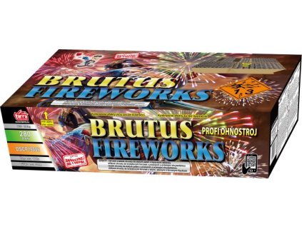 PROFI SLOŽENÝ OHŇOSTROJ BRUTUS FIREWORKS 280 RAN 1/1