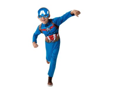 Dětský kostým Captain America - Kapitán Amerika - Avengers vel. 8-10 let