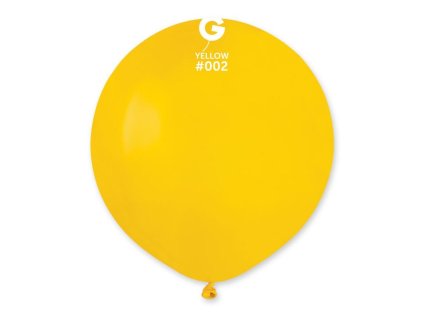 Balónek latexový 48 cm – Pastelový žlutý -1 KS