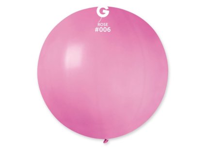 Balón latex 80 cm - světle růžový 1 ks