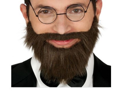 Vousy s knírem na gumičce