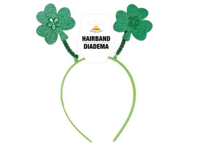 Čelenka s trojlístky St. Patrick / Svatý Patrik
