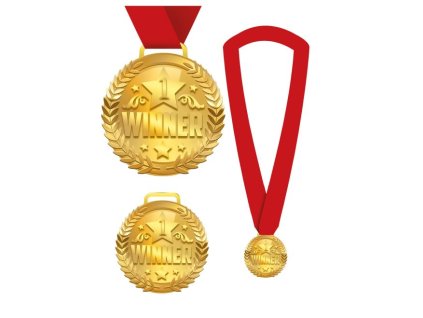 Medaile Winner - 1.místo - vítěz