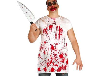 Krvavá zástěra - krev - Halloween