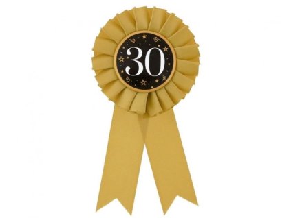 Narozeninová brož - Happy birthday - placka - 30 let