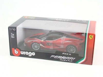 Bburago - 1:18 Ferrari FXX K Nr. 10 Červená / od Assort