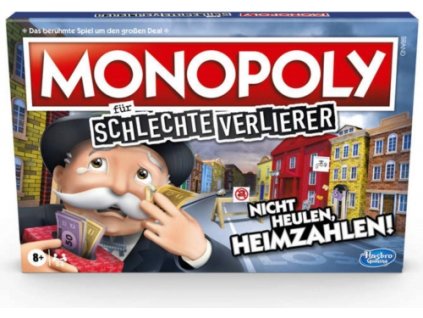 Hasbro - Monopoly pro špatné poražené (německy)