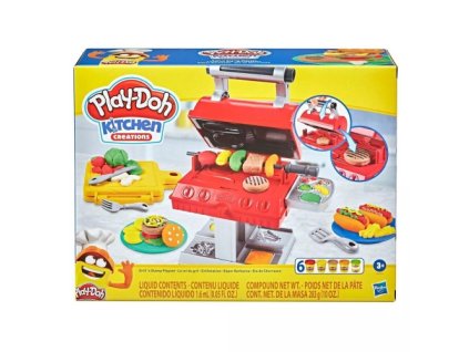 Hasbro - Hrací sada Play-Doh Kitchen Creations Grill n Stamp