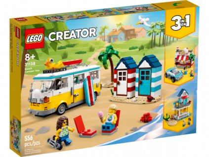 Lego 31138 - Creator Plážový obytný vůz