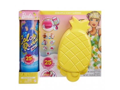 Mattel - Barbie Color Reveal Pěnové ananasové překvapení / od Assort
