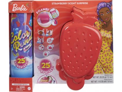 Mattel - Barbie Color Reveal Pěna s vůní jahod / od Assort