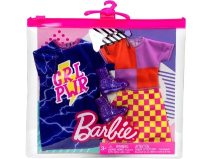 Mattel - Barbie Fashions 2-dílné oblečení pro panenku Barbie / od Assort